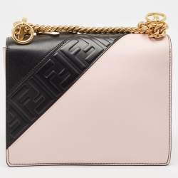 Fendi Multicolor Leather Small Liberty Mix Kan I Chain Shoulder Bag