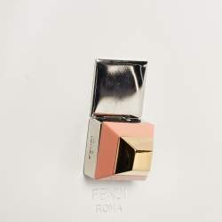 Pre Owned Fendi Multicolor Snakeskin and Leather Studded Small Kan I Shoulder Bag