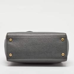 Fendi Grey Leather Mini 2Jours Tote