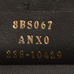 Pre Owned Fendi Brown Zucca Canvas and Leather Mini By The Way Bag