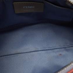 Pre Owned Fendi Light Purple Leather Mini Studded By The Way Satchel