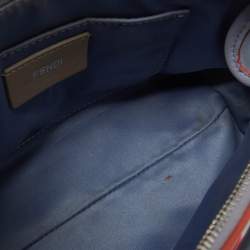 Pre Owned Fendi Light Purple Leather Mini Studded By The Way Satchel