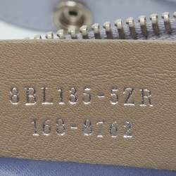 Pre Owned Fendi Light Purple Leather Mini Studded By The Way Satchel