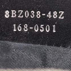 Pre Owned Fendi Black Nylon and Leather Mini Monster Eye Backpack