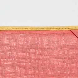 Pre Owned Fendi Multicolor Leather Eye Monster Flap Continental Wallet