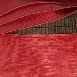 Pre Owned Fendi Multicolor Leather Eye Monster Flap Continental Wallet