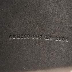 Pre Owned Fendi Old Rose/Black Leather All in Shopping Tote