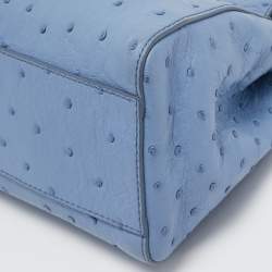 Pre Owned حقيبة فندي بيكابو جلد ثعبان وجلد سيليريا بيج ذات يد علوية