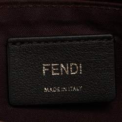 Pre Owned Fendi Burgundy Leather F is Fendi Wallet On Chain