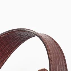 Pre Owned Fendi Brown/Beige Zucchino Canvas and Leather Flap Shoulder Bag