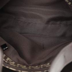 مملوكة مسبقًا Fendi Tobacco Zucchino Canvas and Leather Shoulder Bag