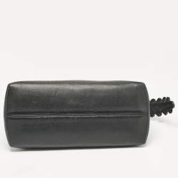 Pre Owned Fendi Black Leather Large By The Way Boston Bag