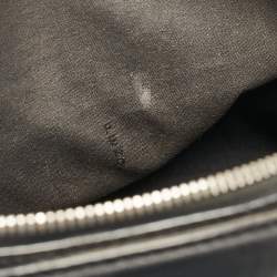 Pre Owned Fendi Black Leather Large By The Way Boston Bag