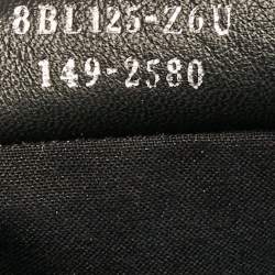 Pre Owned Fendi Black Leather Large By The Way Boston Bag