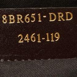 مملوكة مسبقًا Fendi Metallic Blue Nubuck Leather FF Tote