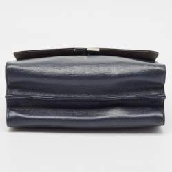 Fendi Tricolor Leather Small Demi Jour Top Handle Bag