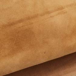 Pre Owned Fendi Tobacco Pequin Stripe Canvas Large Claudia Shoulder Bag