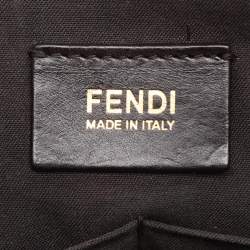 Fendi Tobacco Zucca Canvas Flap Crossbody Bag