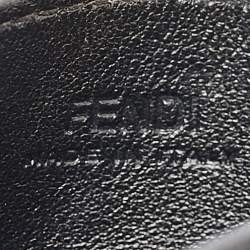 Fendi Black Leather F is Fendi Card Holder