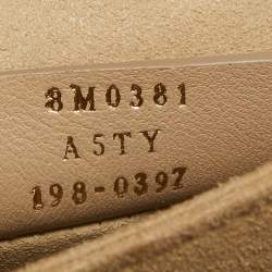 مملوكة مسبقًا Fendi Brown/Black FF Leather Mini Kan I Shoulder Bag