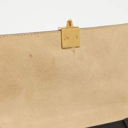 مملوكة مسبقًا Fendi Brown/Black FF Leather Mini Kan I Shoulder Bag