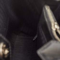 Pre Owned Fendi Black Patent Leather Petite 2Jours Tote
