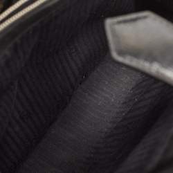 Pre Owned Fendi Black Patent Leather Petite 2Jours Tote