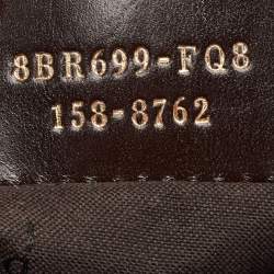 Pre Owned Fendi Tobacco Zucca Canvas and Leather Tote