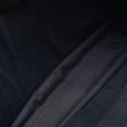 Pre Owned Fendi Navy Blue Leather Rainbow Studded Crossbody Bag