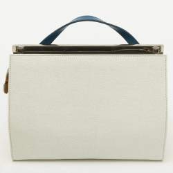 Fendi Multicolor Leather Small Demi Jour Top Handle Bag