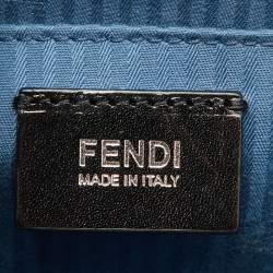 Fendi Multicolor Leather Small Demi Jour Top Handle Bag
