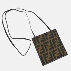 Fendi Brown Zucca Canvas Wallet