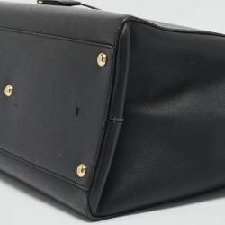 Pre Owned Fendi Black Leather Large 3Jours Tote