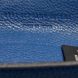 مملوكة مسبقًا Fendi Blue Zucca Rubber Forty8 Basket Tote