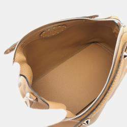 Fendi Brown Leather By The Way Selleria Large Handbag