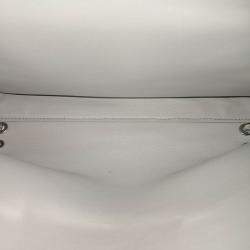 Fendi Blue Leather Peekaboo Regular Bag