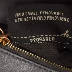 مملوكة مسبقًا Fendi Pink/Green Leather Mini Peekaboo Top Handle Bag