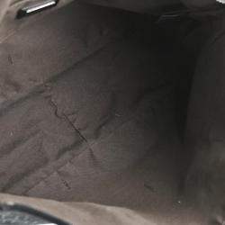 مملوكة مسبقًا حقيبة يد توتس فندي زوتشينو قماش أسود