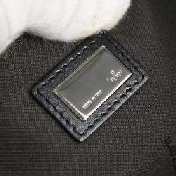 مملوكة مسبقًا حقيبة يد توتس فندي زوتشينو قماش أسود