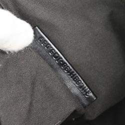 مملوكة مسبقًا حقيبة يد توتس فندي زوتشينو قماش أسود