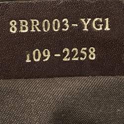 مملوكة مسبقًا Fendi Green Zucchino Coated Canvas Forever Baguette Bag