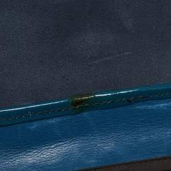 مملوكة مسبقًا Fendi Blue Patent Leather B Shoulder Bag