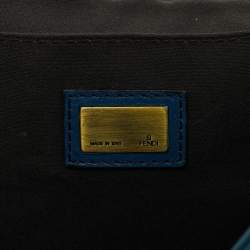 مملوكة مسبقًا Fendi Blue Patent Leather B Shoulder Bag