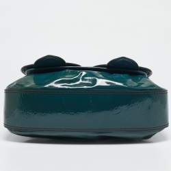 مملوكة مسبقًا Fendi Blue Patent Leather B Shoulder Bag