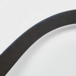 Pre Owned Fendi Blue Zucchino Canvas Baguette Bag