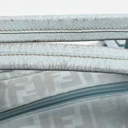 مملوكة مسبقًا Fendi Light Blue Nylon Tote