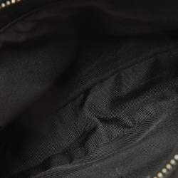 مملوكة مسبقًا Fendi Black Zucchino Canvas and Leather Mini Pochette Bag