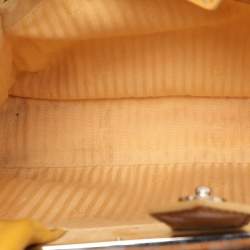 Fendi Yellow Patent Leather Small 2Jours Tote