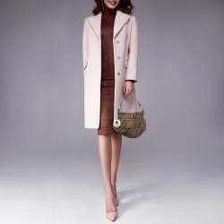 Pre Owned Fendi Tobacco Zucca Canvas Mini Chef Hobo