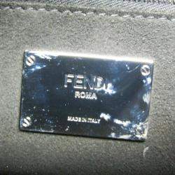 مملوكة مسبقًا حقيبة فندي باجيت رسول جلد/ميتون أسود